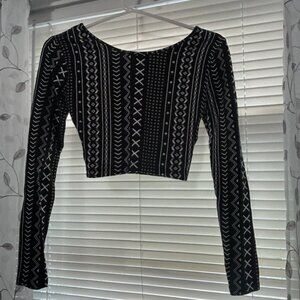 Forever 21 Junior Crop Top, Size Small